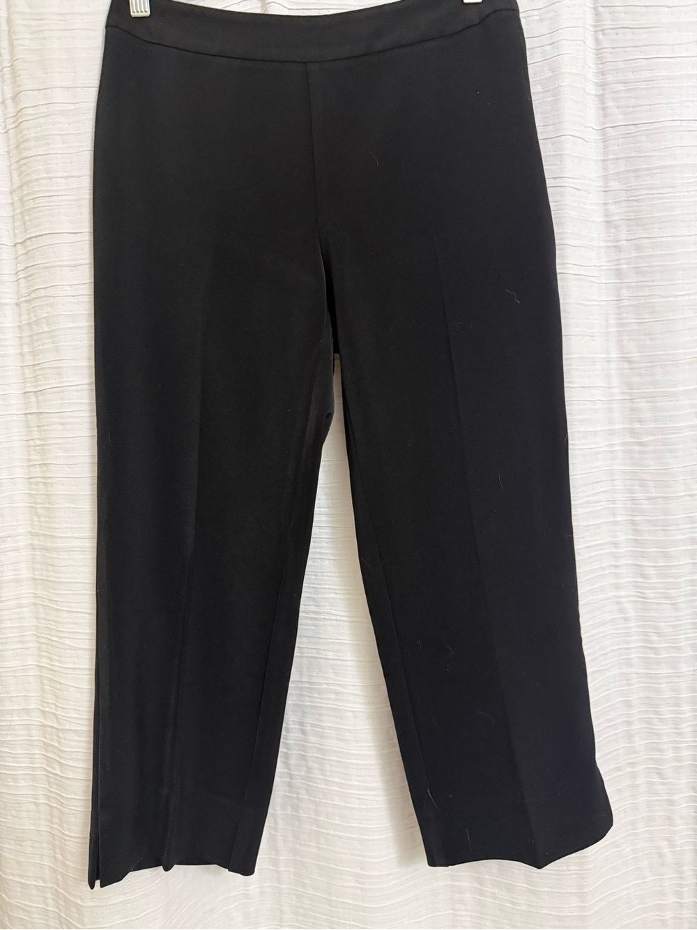 White House Black Market Black Cropped Dress Pants